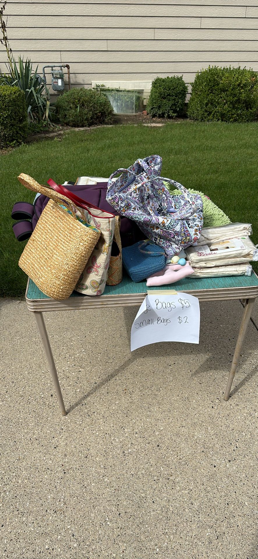 SUNDAY 50% OFF! Greenfield Rummage Sale – Furniture, Clothing, Wedding Decor & More
