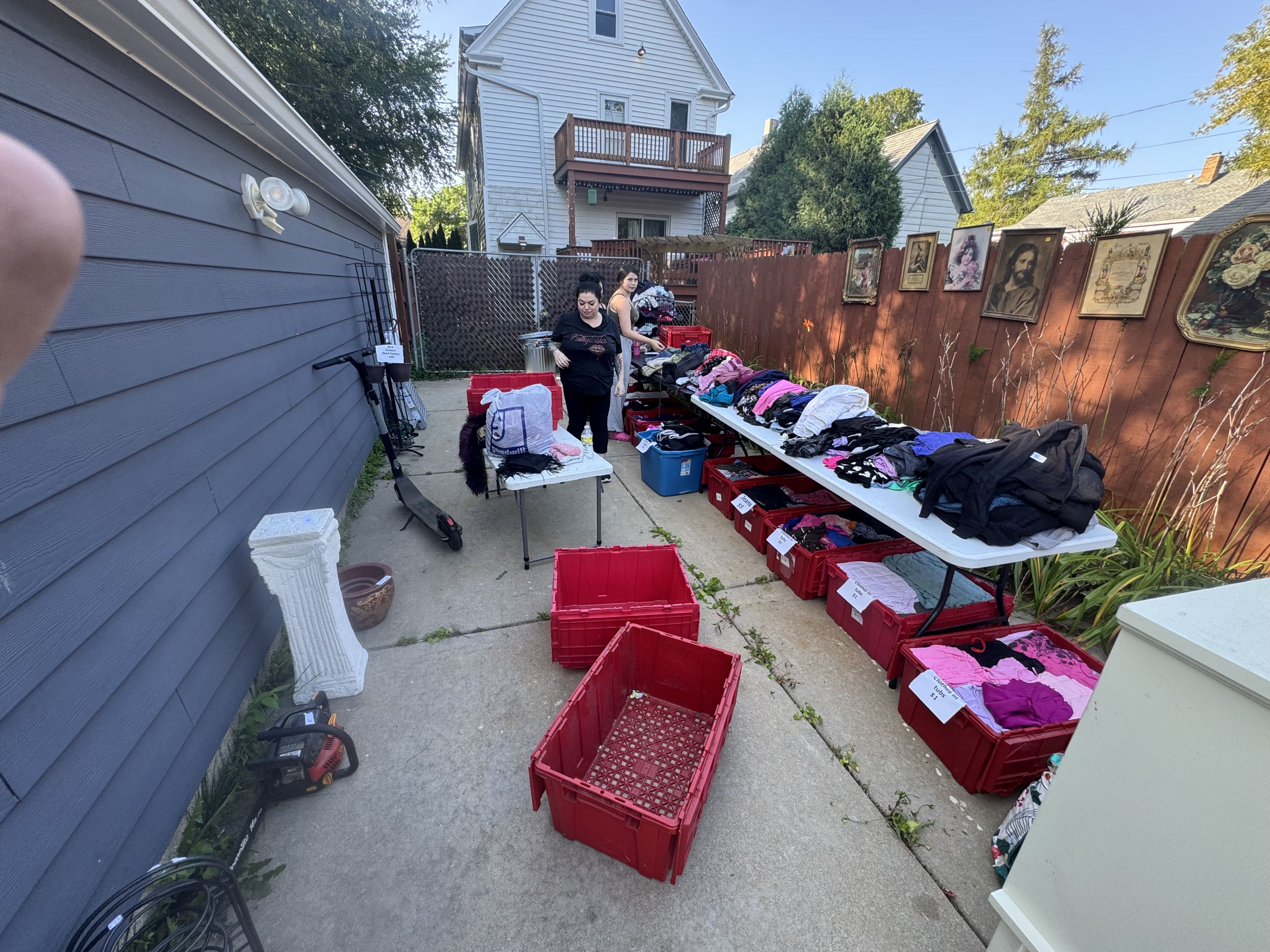 Huge rummage sale 308 Marquette Ave