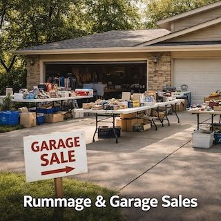 Multi family rummage sale Fri & Sat only!